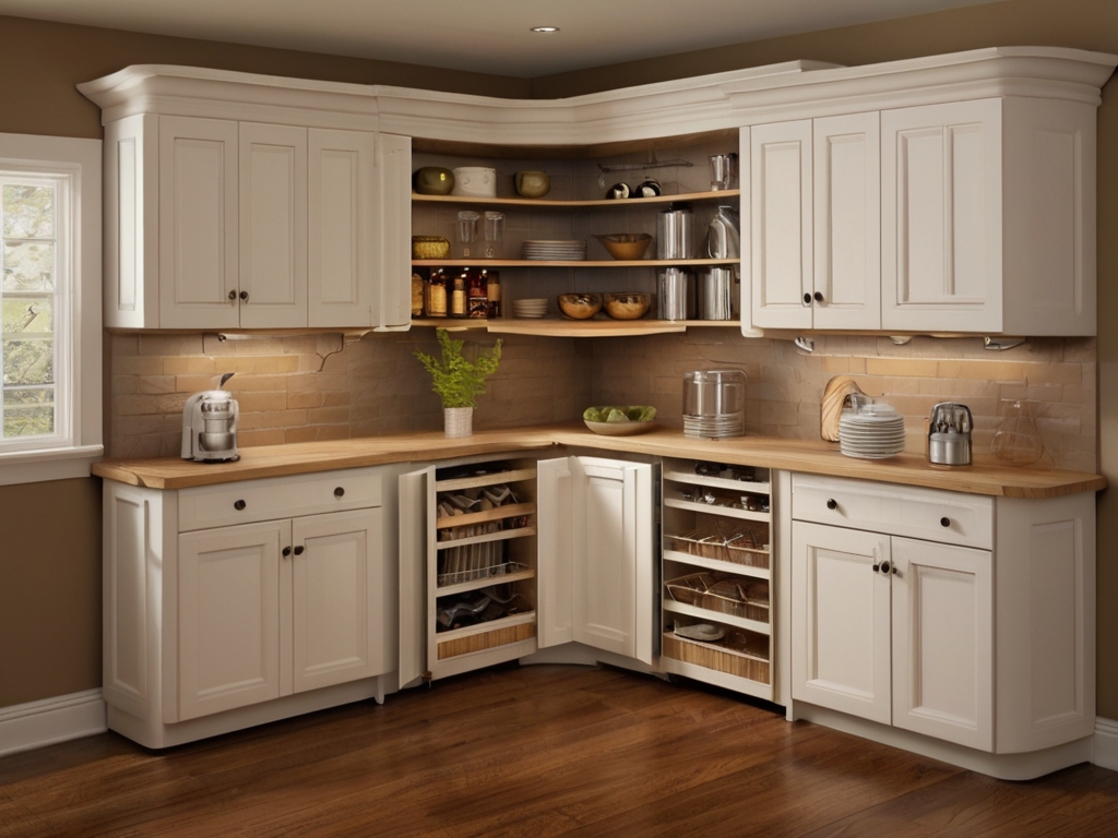 corner kitchen cabinet storage