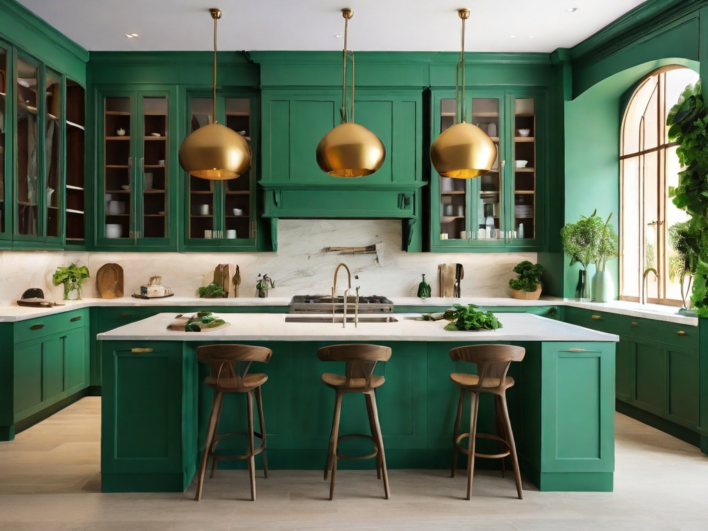 Green Kitchen Cabinet Ideas