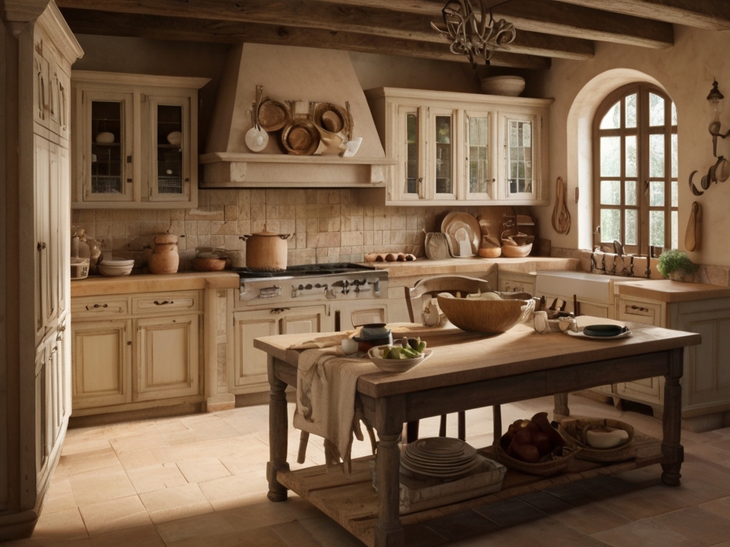 French country kitchen